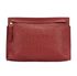Repeat Embossed Logo T Pouch, £285, Handbags, Red, Leather, Front view